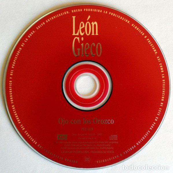 CDs de m&uacute;sica: Le&oacute;n Gieco &ndash; Ojo con los Orozco (CD, EMI PE01028) - Foto 3