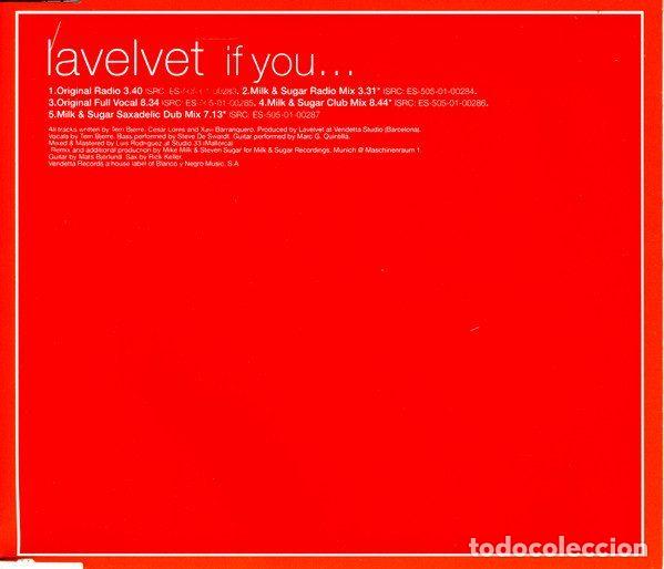 CD di Musica: Lavelvet &ndash; If You... (CD, Vendetta Records VENCDS 374 (CM))