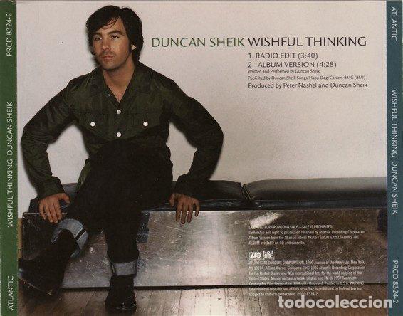 CDs de m&uacute;sica: Duncan Sheik &ndash; Wishful Thinking (CD, Atlantic PRCD 8324-2) - Foto 2