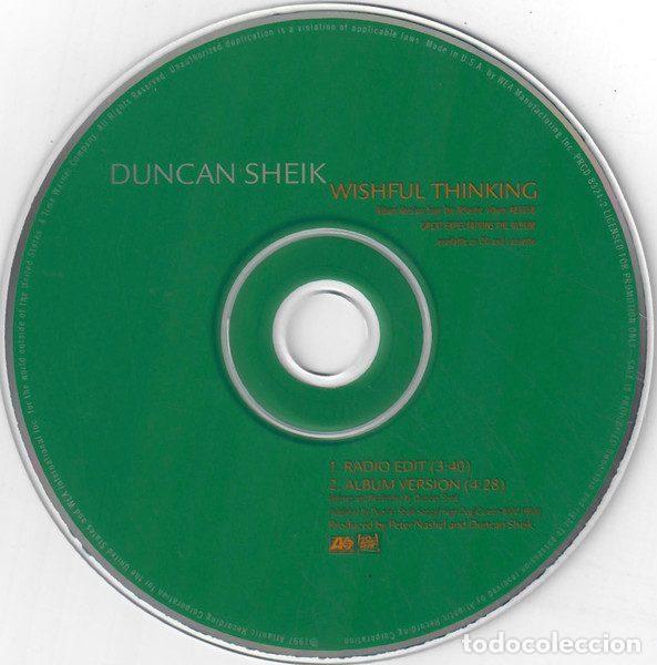 CDs de m&uacute;sica: Duncan Sheik &ndash; Wishful Thinking (CD, Atlantic PRCD 8324-2) - Foto 3