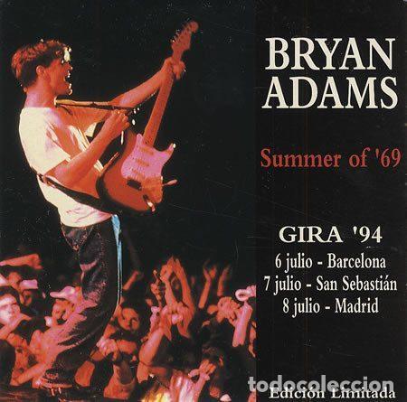 Music CDs: Bryan Adams &ndash; Summer Of '69 (CD, A&M Records BRYAND-2)