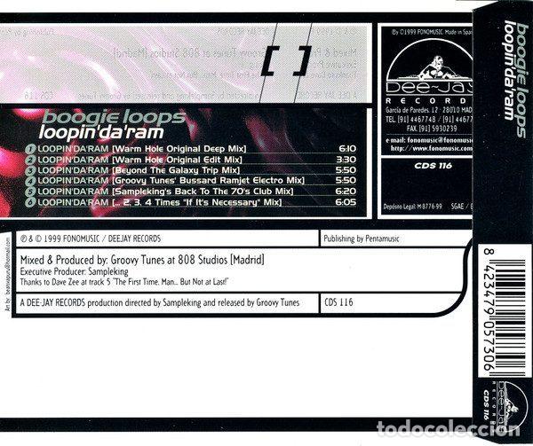 CDs de m&uacute;sica: Boogie Loops &ndash; LoopinDaRam (CD, Dee-Jay Records CDS 116) - Foto 2