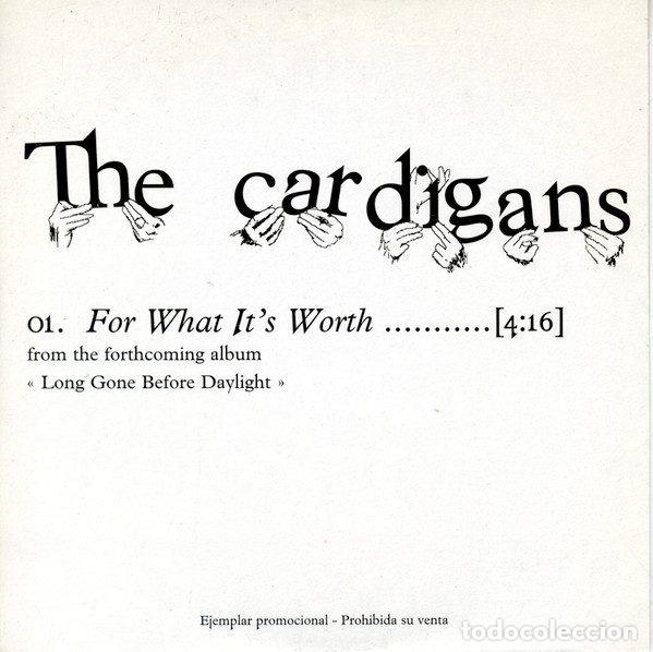 CD di Musica: The Cardigans &ndash; For What It's Worth (CD, Stockholm Records CARD1CD-1)