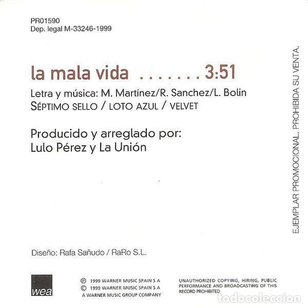 CDs de m&uacute;sica: La Uni&oacute;n &ndash; La Mala Vida (CD, WEA PR01590) - Foto 2