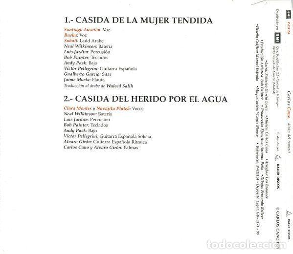 CDs de m&uacute;sica: Carlos Cano &ndash; Div&aacute;n Del Tamarit (CD, EMI P-011154) - Foto 2