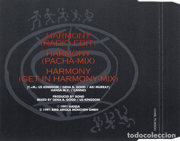 CDs de m&uacute;sica: Bond Feat. Aki Murray &ndash; Harmony (CD, Hansa 665 008) - Foto 2
