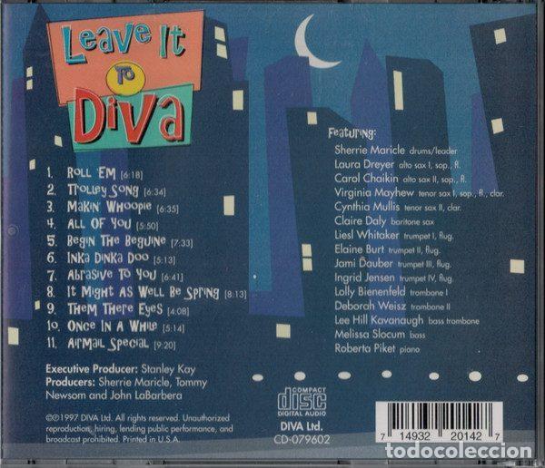 CDs de m&uacute;sica: Diva &ndash; Leave It To Diva (CD, DIVA Ltd. CD-079602) - Foto 2