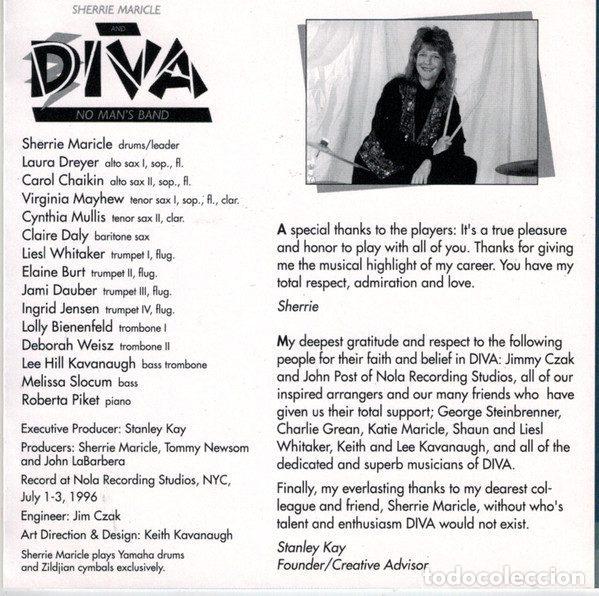 CDs de m&uacute;sica: Diva &ndash; Leave It To Diva (CD, DIVA Ltd. CD-079602) - Foto 3