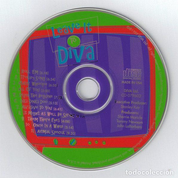 CDs de m&uacute;sica: Diva &ndash; Leave It To Diva (CD, DIVA Ltd. CD-079602) - Foto 4