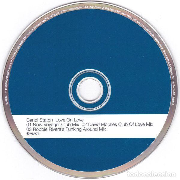 CDs de m&uacute;sica: Candi Staton &ndash; Love On Love (The Club Mixes) (CD, React CDREACTX143) - Foto 4