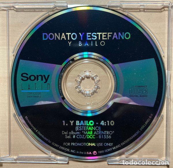 CD di Musica: Donato Y Estefano &ndash; Y Bailo (CD, Sony Latin CDP-12220)
