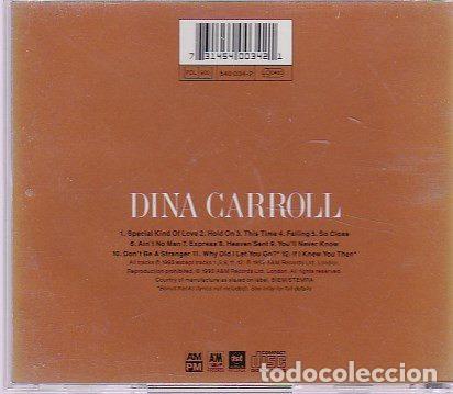 CDs de m&uacute;sica: Dina Carroll &ndash; So Close (CD, A&M PM 540 034-2) - Foto 2
