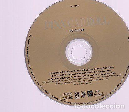 CDs de m&uacute;sica: Dina Carroll &ndash; So Close (CD, A&M PM 540 034-2) - Foto 3