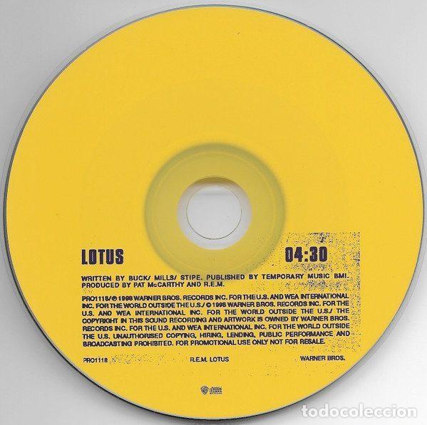 CDs de m&uacute;sica: R.E.M. &ndash; Lotus (CD, Warner Bros. Records PRO1118) - Foto 5