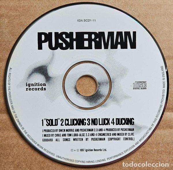 CDs de m&uacute;sica: Pusherman &ndash; Sold (CD, Ignition Records IGN-SCD1-11) - Foto 3