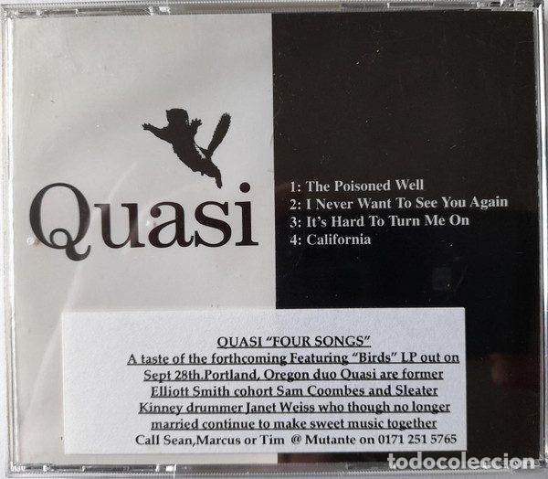 CDs de m&uacute;sica: Quasi &ndash; Four Songs (CD, Domino RUG78CDP)