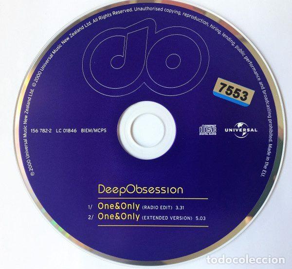 CDs de m&uacute;sica: Deep Obsession &ndash; One & Only (CD, Universal 156 782-2) - Foto 3