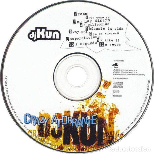 CDs de m&uacute;sica: djKun &ndash; Crazy Atorrante (CD, Gasa 8573848822) - Foto 2