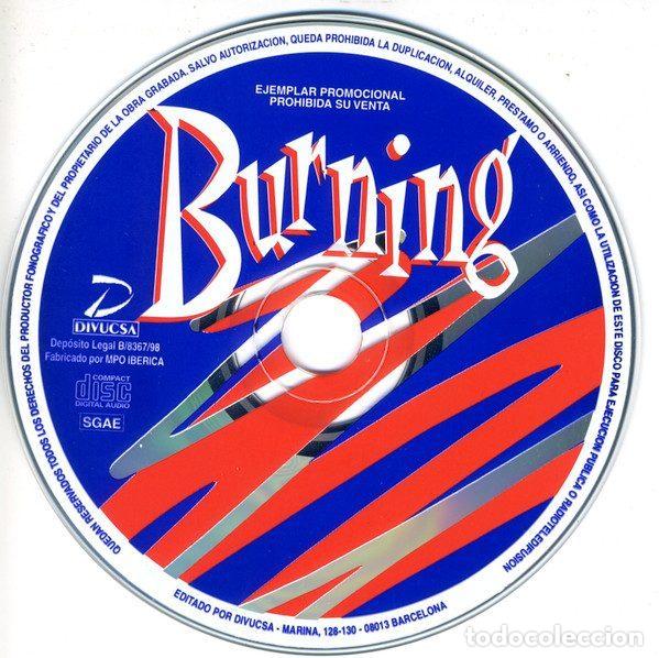 CDs de m&uacute;sica: Burning &ndash; Es Especial (CD, Divucsa PCD 161) - Foto 3