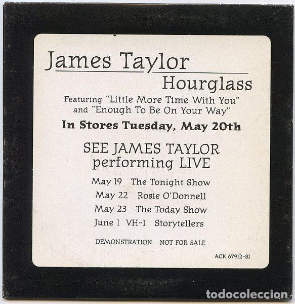 CDs de m&uacute;sica: James Taylor &ndash; Hourglass (CD, Columbia ACK 67912)