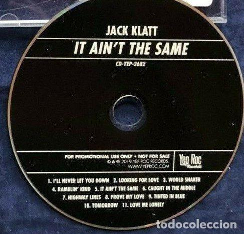 CD de M&uacute;sica: Jack Klatt &ndash; It Ain't The Same (CD, Yep Roc Records YEP-2682)