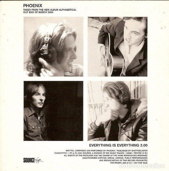 CD de M&uacute;sica: Phoenix &ndash; Everything Is Everything (CD, Source 724354777721)