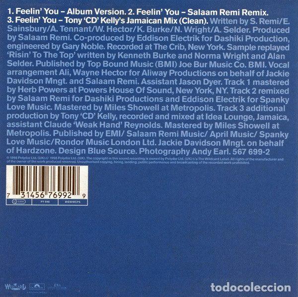 CDs de m&uacute;sica: Ali &ndash; Feelin You (CD, Polydor 567 699-2) - Foto 2
