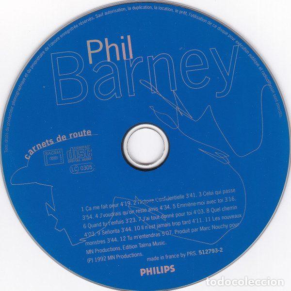 CDs de m&uacute;sica: Phil Barney &ndash; Carnets De Route (CD, Philips 512793-2) - Foto 3