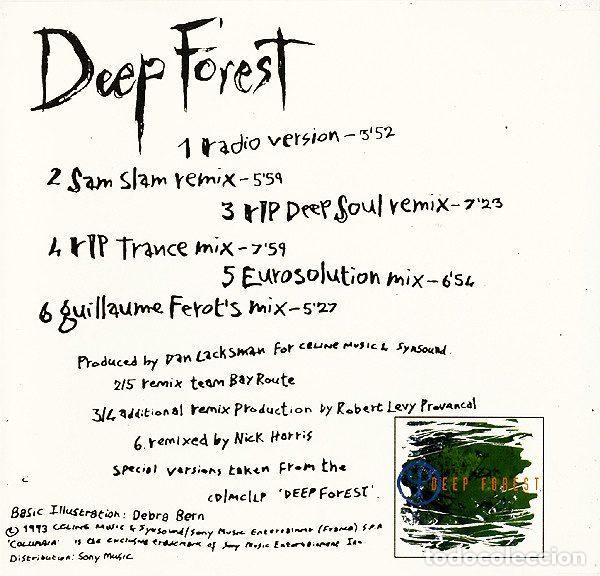 CDs de m&uacute;sica: Deep Forest &ndash; Deep Forest (CD, Columbia COL 660411 2) - Foto 2