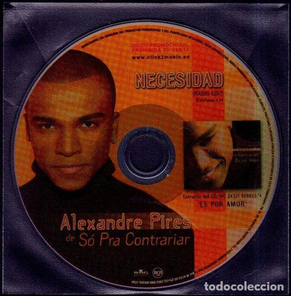CD de M&uacute;sica: Alexandre Pires &ndash; Necesidad (Radio Edit) (CD, BMG Espa&ntilde;a 74321928062)
