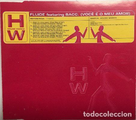 Musik-CDs: Fluide Featuring Bacc. &ndash; Voce (&Eacute; O Meu Amor) (CD, House Works 77-010)