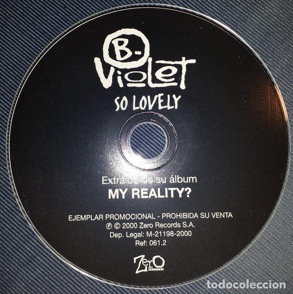 CDs de m&uacute;sica: B-Violet &ndash; So Lovely (CD, Zero Records 061.2) - Foto 3