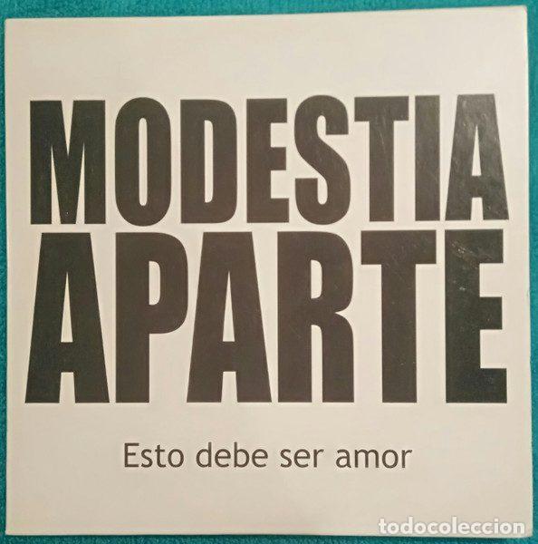 CD de M&uacute;sica: Modestia Aparte &ndash; Esto Debe Ser Amor (CD, Tool Music TPR 035-3)