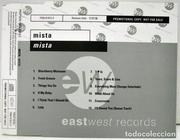 CDs de Musique: Mista &ndash; Mista (CD, Eastwest Records PROP187N)