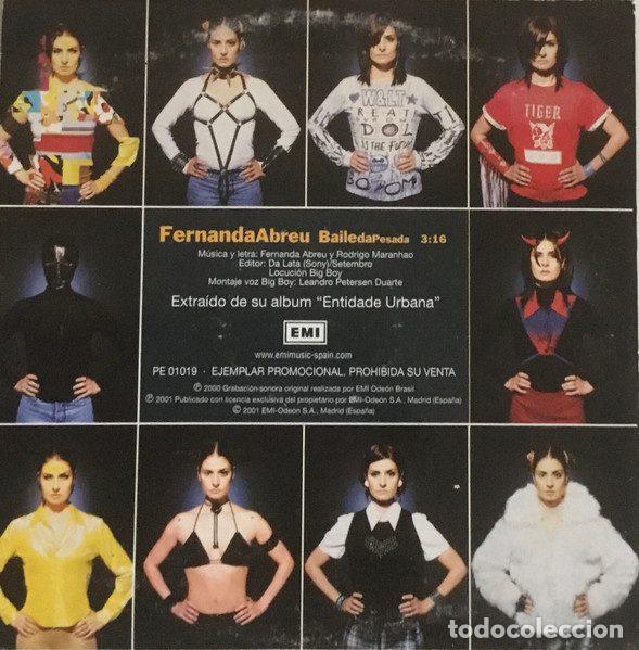 CDs de m&uacute;sica: Fernanda Abreu &ndash; Baile Da Pesada (CD, EMI PE 01019) - Foto 2