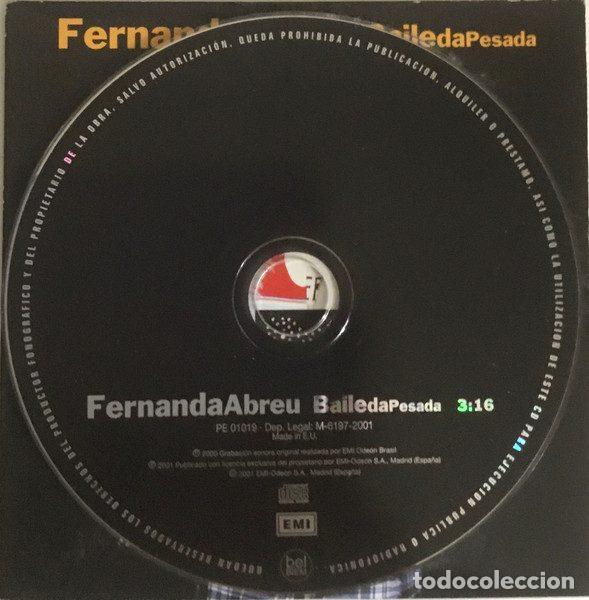 CDs de m&uacute;sica: Fernanda Abreu &ndash; Baile Da Pesada (CD, EMI PE 01019) - Foto 3