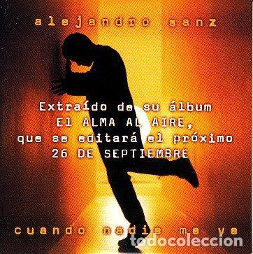 CDs de Musique: Alejandro Sanz &ndash; Cuando Nadie Me Ve (CD, WEA SP041W)