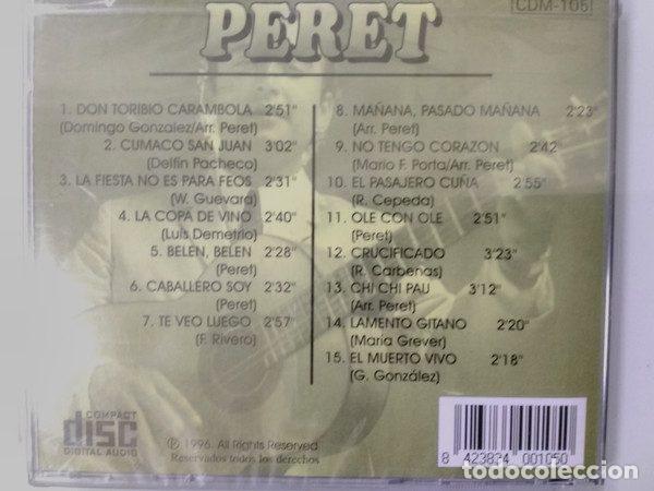 CDs de m&uacute;sica: Peret &ndash; Grandes 15 &Eacute;xitos (CD, disc CDM-105) - Foto 2