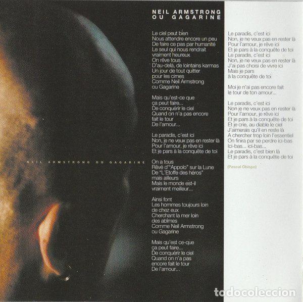 CDs de m&uacute;sica: Pascal Obispo &ndash; Soledad (CD, Epic EPC 496230 2) - Foto 9
