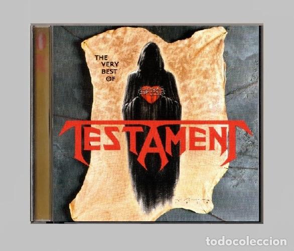 CDs de m&uacute;sica: G789 - TESTAMENT. THE VERY BEST OF. CD.