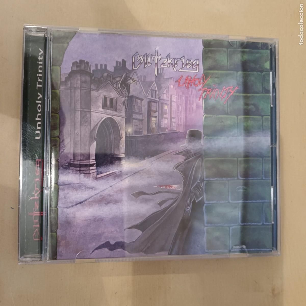 CDs de m&uacute;sica: Blitzkrieg , Unholy Trinity , CD 2018 Uk , oficial, estado impecable . Heavy Metal