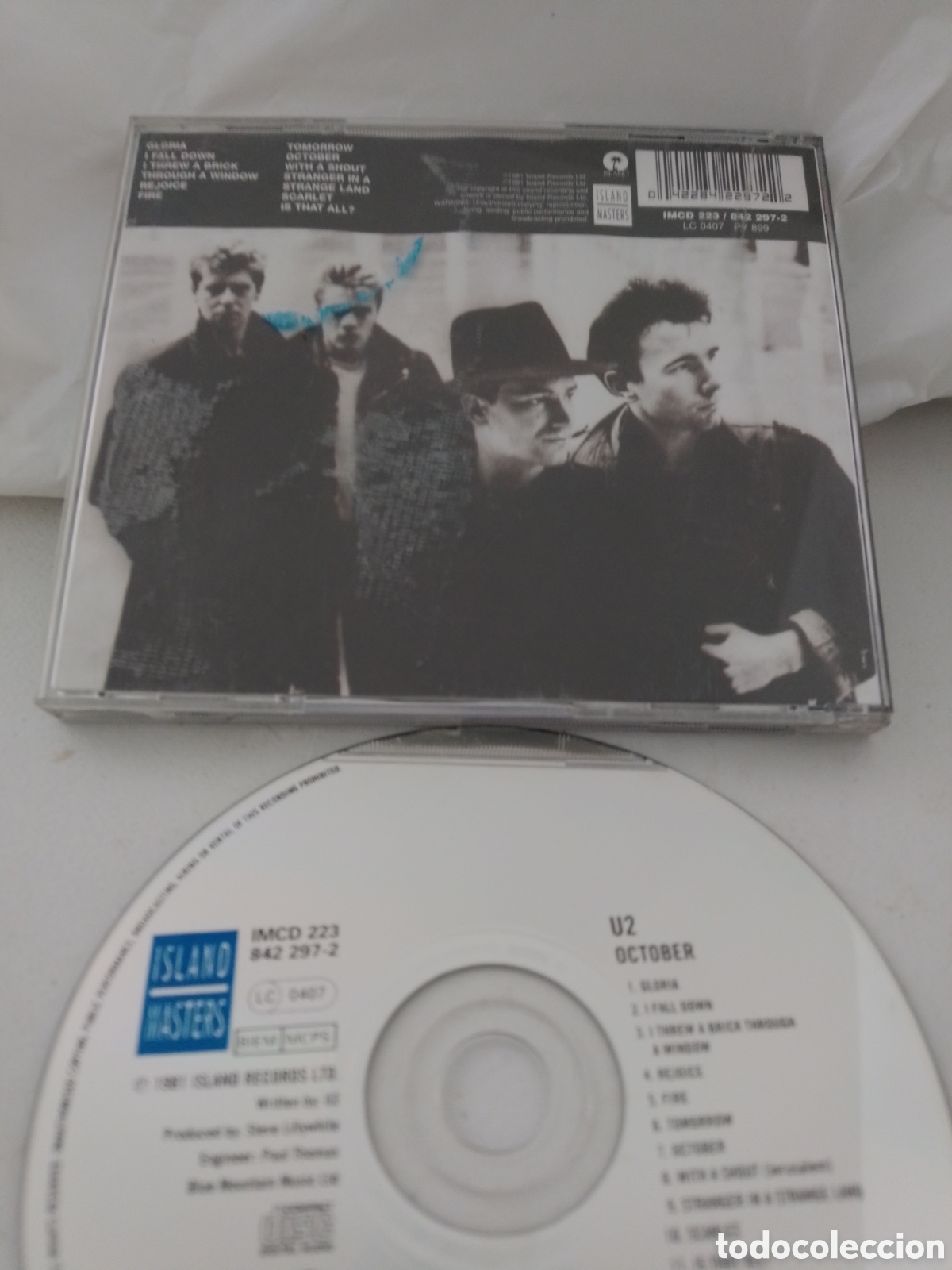 CDs de m&uacute;sica: U2 OCTOBER - CD - 1981 - Foto 3