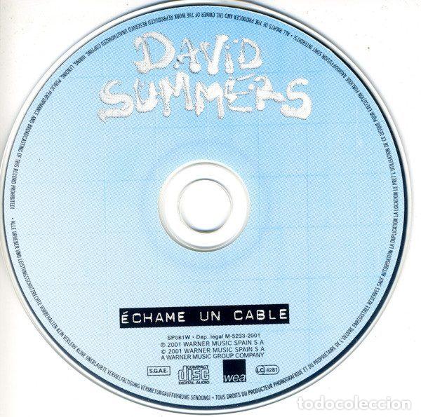 CDs de m&uacute;sica: David Summers &ndash; &Eacute;chame Un Cable (CD, WEA SP061W) - Foto 3