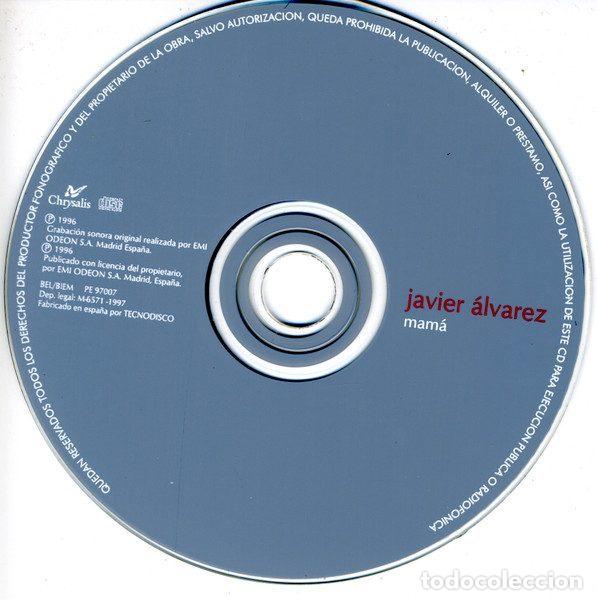 CDs de m&uacute;sica: Javier &Aacute;lvarez &ndash; Mam&aacute; (CD, Chrysalis PE 97007) - Foto 3