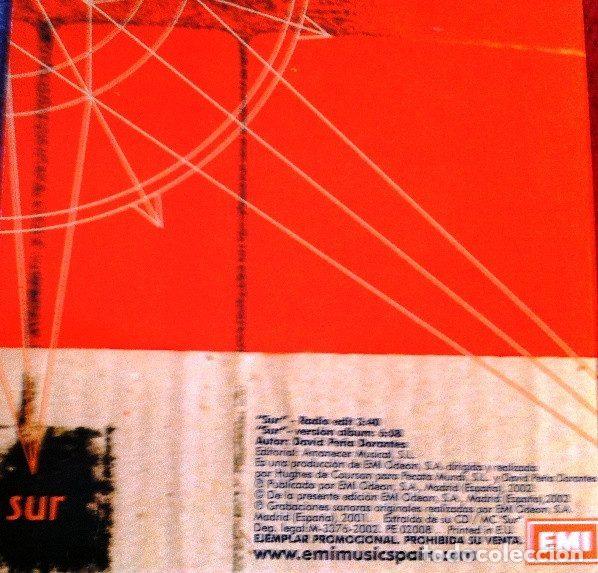 CDs de m&uacute;sica: Dorantes &ndash; Sur (CD, EMI PE02008) - Foto 2