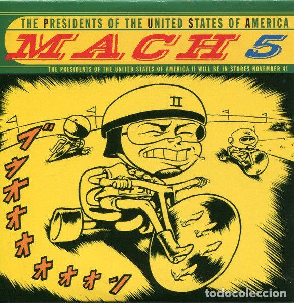 CDs de Musique: The Presidents Of The United States Of America &ndash; Mach 5 (CD, Columbia SAMPCS 3823 1)