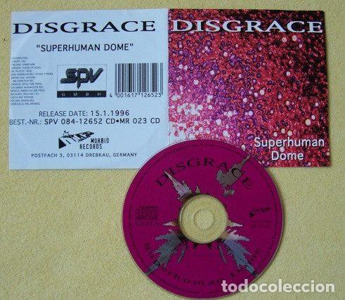 Music CDs: Disgrace &ndash; Superhuman Dome (CD, Morbid Records MR 023 CD)