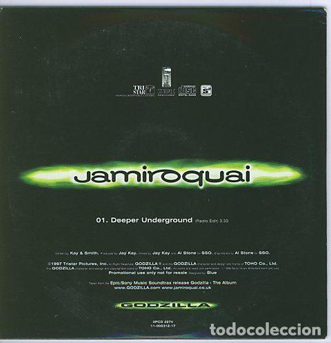 CDs de m&uacute;sica: Jamiroquai &ndash; Deeper Underground (CD, Sony Soho Square XPCD 2274) - Foto 2