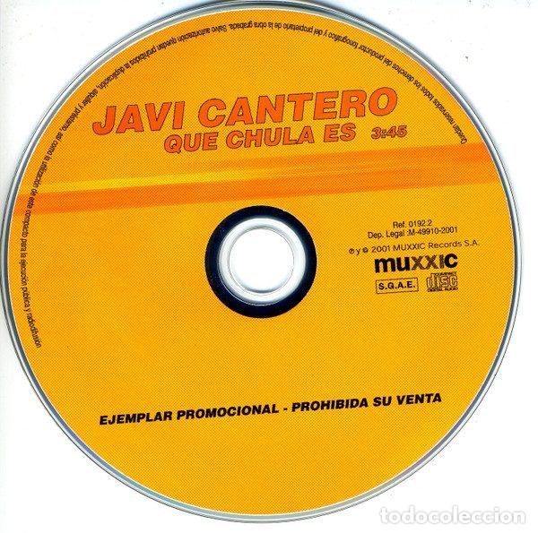 Music CDs: Javi Cantero &ndash; Que Chula Es (CD, Muxxic 0192.2)