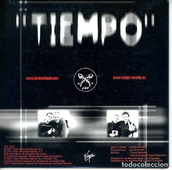 CDs de m&uacute;sica: Jarabe De Palo &ndash; Tiempo (CD, Virgin JDP 1003) - Foto 2